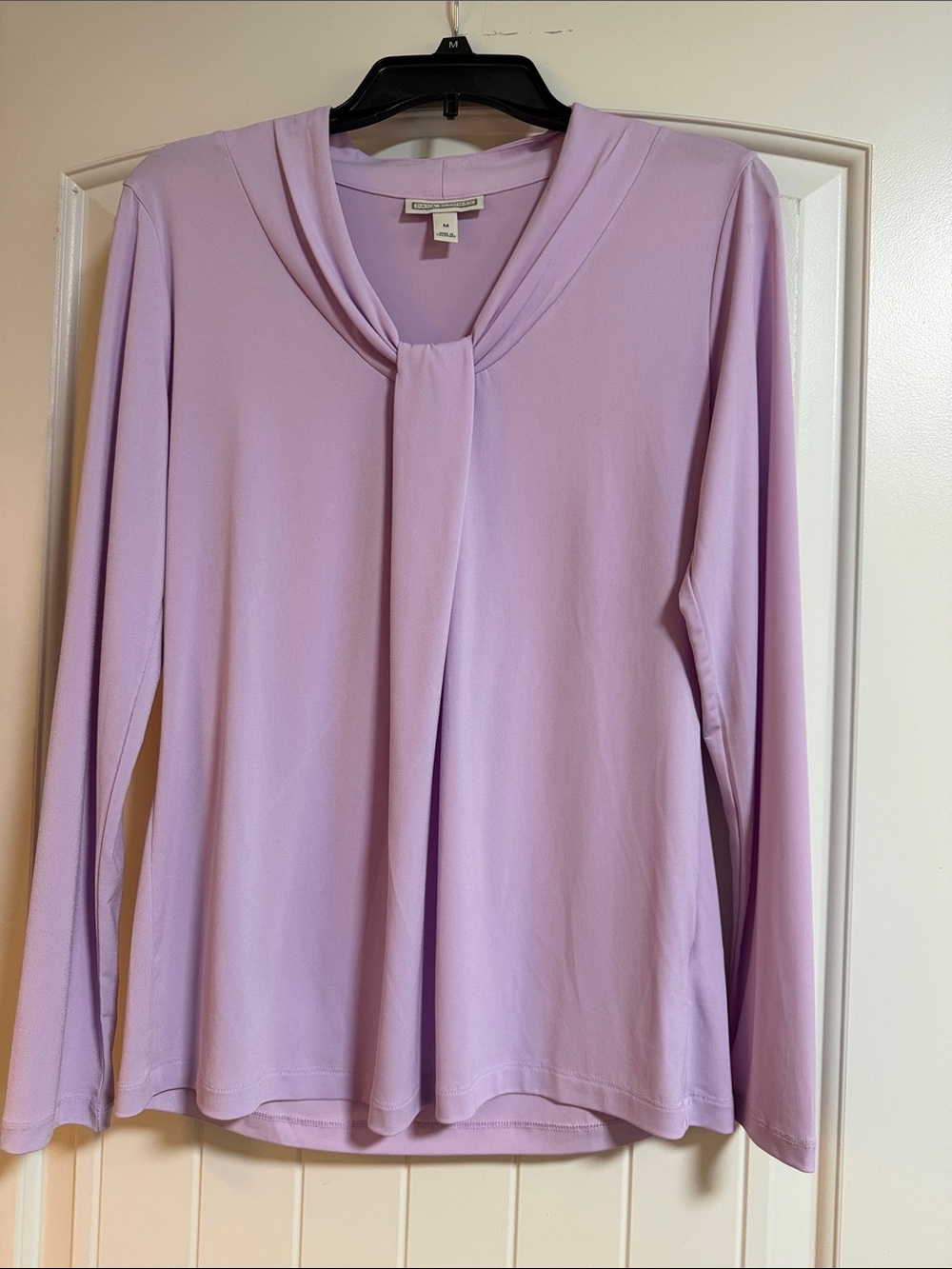 Covington Lavender Long-Sleeve Blouse